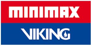 Логотип Minimax-Viking компании противопожарного оборудования Логотип Minimax-Viking